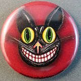 vintage halloween cat buttons magnets