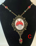 Toadstool Necklace