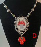 Toadstool Necklace