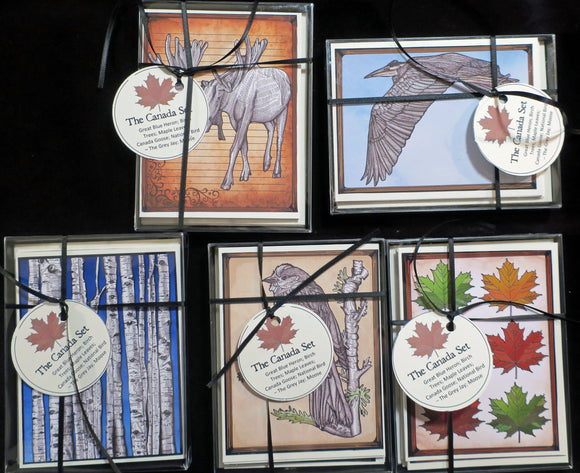Canadian Card Set / Gift Box