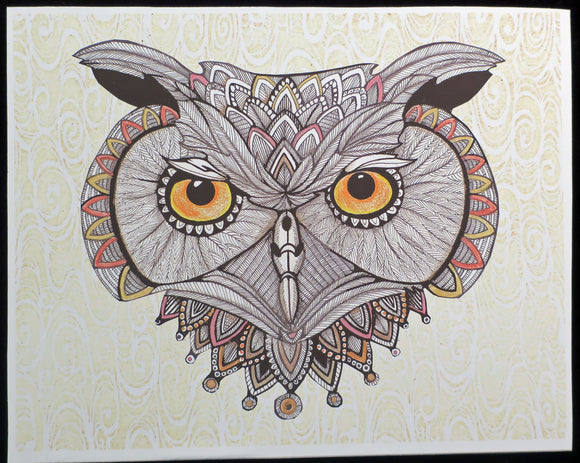 Owl Unframed Print