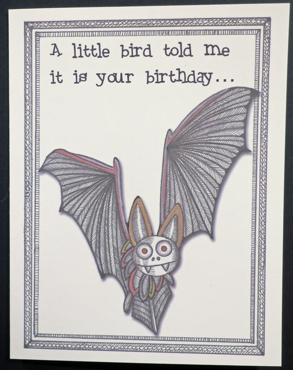 Vampire Bat Birthday