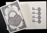 Padlock Heart and LOVE Keys