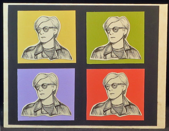 Andy Warhol Blank Card