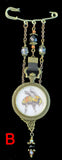 Bee Pendant Pin