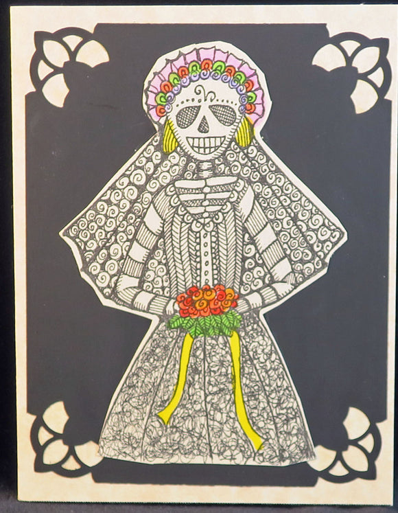 Dia de los Muertos Bride