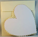 Sugar Skull Heart Card
