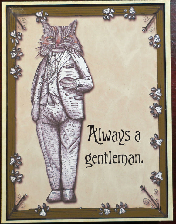 Gentleman Cat Birthday