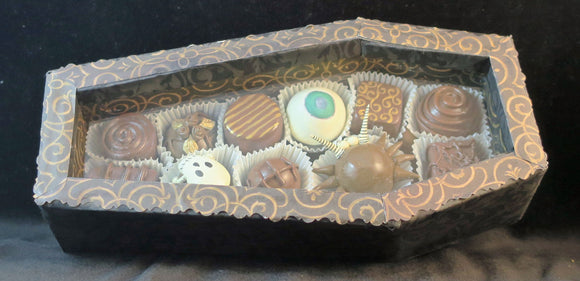 Decorative “Chocolate” Coffin (not edible)