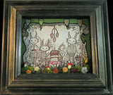 Forest Imp Shadowbox 3; with mushrooms and strange plants