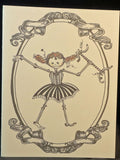 Girls Series Blank Cards
