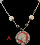 Human Skull Necklace