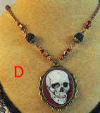 Human Skull Necklace