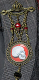 Skull Pendant Pin