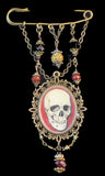 Skull Pendant Pin