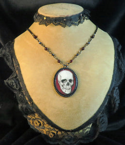 Human Skull Necklace