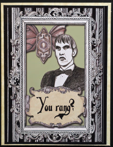 Lurch "You Rang" Card