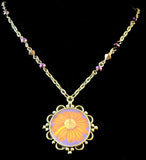 Mexican Sunflower Necklace