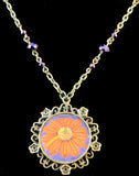 Mexican Sunflower Necklace