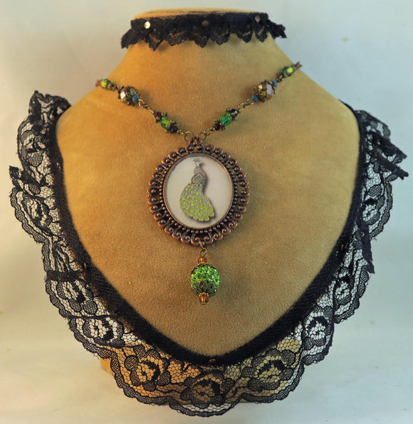 Peacock Necklace