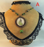 Peacock Necklace