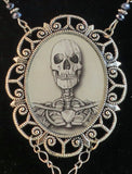 Skull and Ribs Necklace