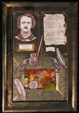 Edgar Allan Poe Shadowbox with The Dream poem