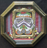 Sugar Skull Storm Trooper Dia de los Muertos Ofrenda