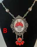 Toadstool Necklace